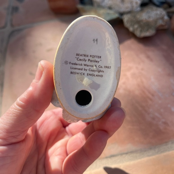 Beatrix Potter Cecily Parsley 1965 England Figurine - Picture 5 of 6